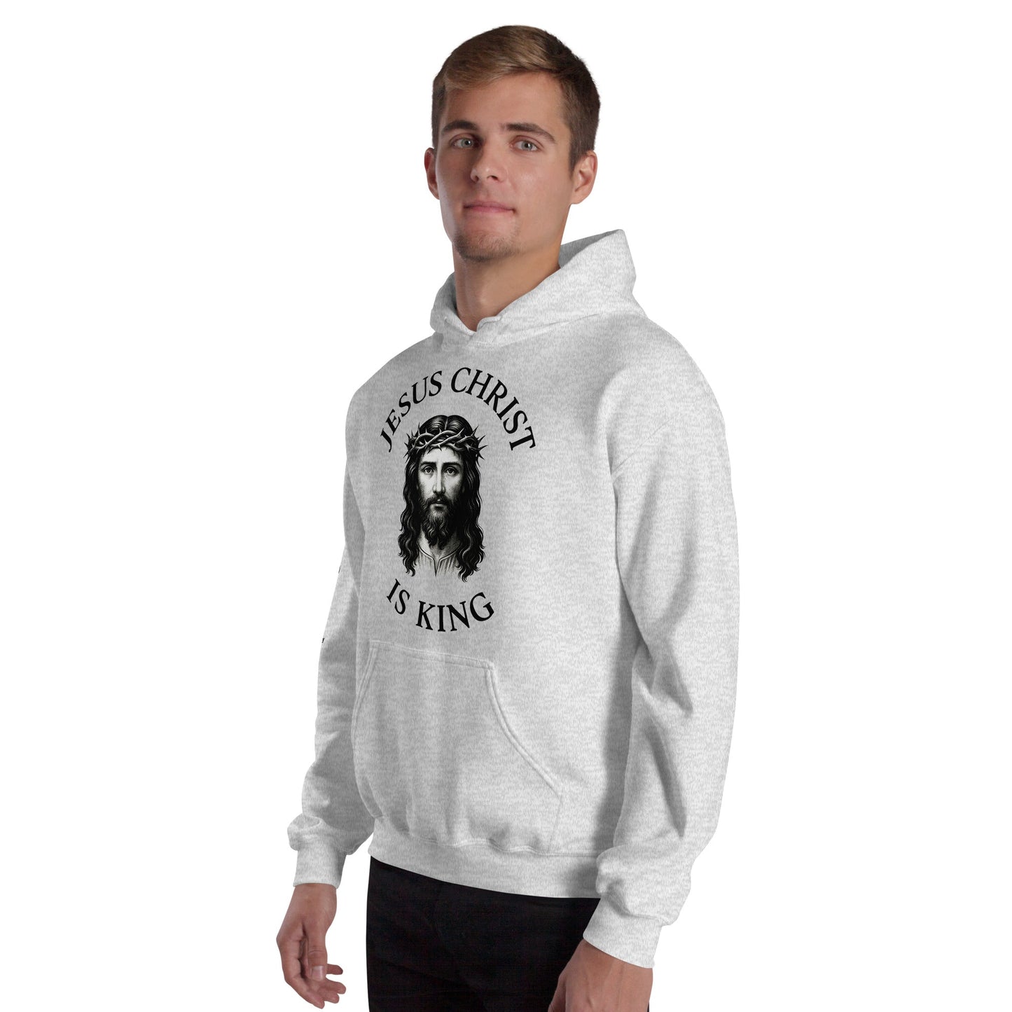 Christ Army Grey Hoodie